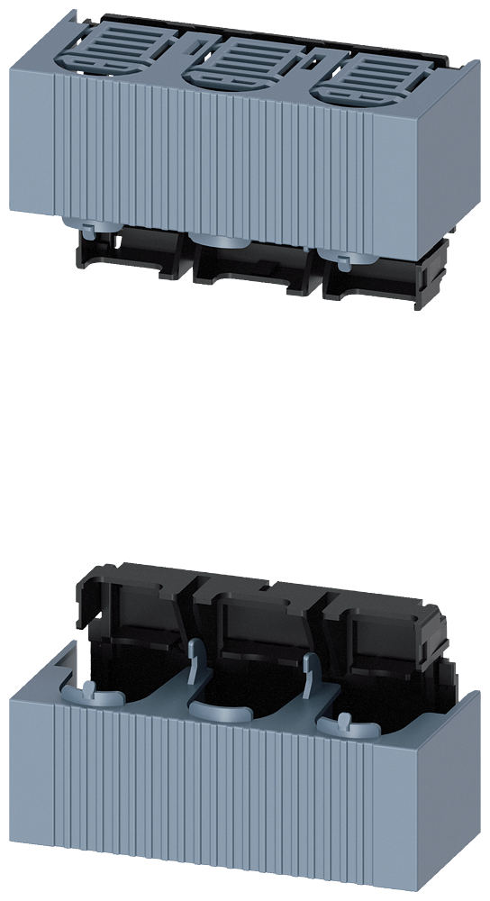 SIEMENS 3NP19331CD00 Terminal cover with reach-around protection, for size NH00 for floor mounting