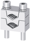 SIEMENS 3NP19531BB20 Prism terminal double 2x 70 - 120 mm2, for size NH2 with screw connection