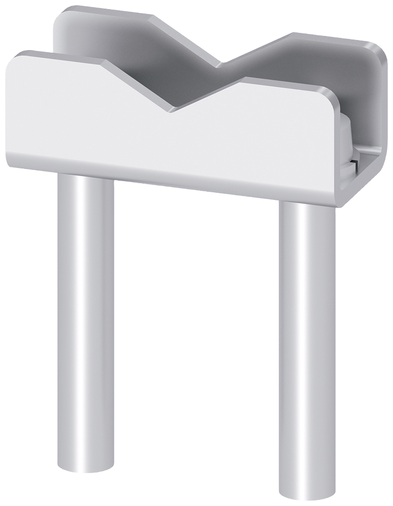 SIEMENS 3NP19631BA00 Saddle terminal 150 - 300 mm2, for size NH3 with screw connection, accessory