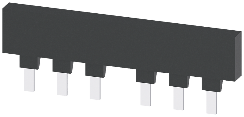 SIEMENS 3NP19231BF20 3-phase busbar, for 2x size NH000, accessory