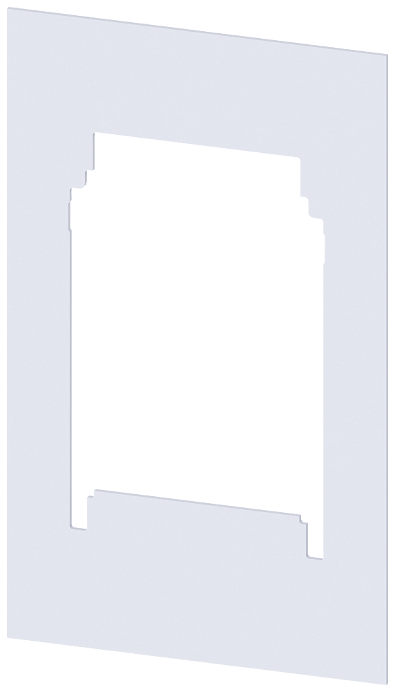 SIEMENS 3NP19231DA00 System masking frame 215 x 130 mm, for size NH000, accessory