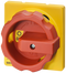 SIEMENS 3LD9284-3B Rotary operator, selector switch red/yellow, for four-hole/front mounting, accessory
