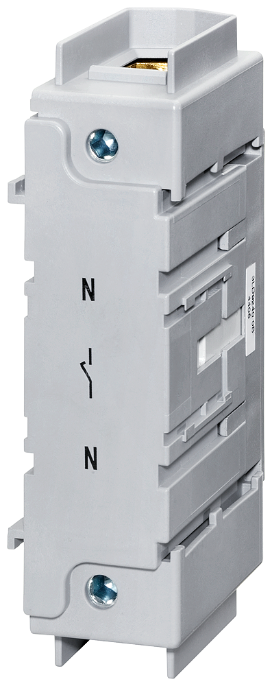 SIEMENS 3LD92400B Neutral conductor, leading switch-on for front mounting, accessory