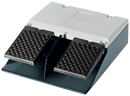 SIEMENS 3SE2932-1AB20 Momentary-contact foot switch, 2-pedal cable entry M25x1.5 IP65, 2 NO + 2 NC/2 NO + 2 NC