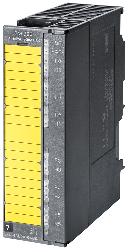 SIEMENS 6ES7336-4GE00-0AB0 SIMATIC S7-300 SM 336, F-AI 6x 0/4 ... 20 mA HART