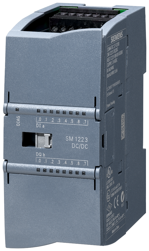 SIEMENS 6ES7223-1BH32-0XB0 SIMATIC S7-1200 SM 1223, DI 8x24 V DC, DQ 8x24 V DC