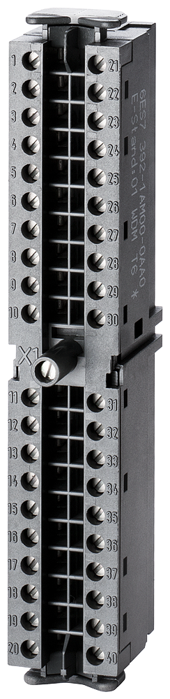 SIEMENS 6ES7392-1AM00-0AA0 SIMATIC S7-300 Front connector 40-pin, screw terminal