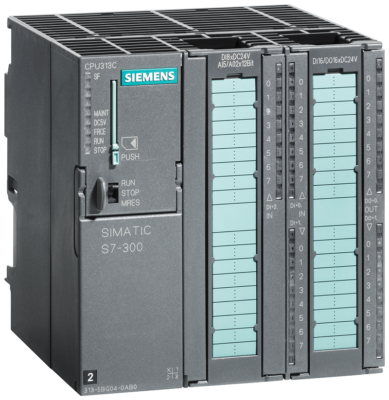 SIEMENS 6ES7313-5BG04-0AB0 SIMATIC S7-300 CPU 313C 24DI / 16DQ / 5AI / 2AQ, 128 KB