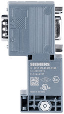 SIEMENS 6ES7972-0BB70-0XA0 SIMATIC DP, Connection plug for PROFIBUS up to 12 Mbit/s 90° cable outlet, 15.8x 72.2x 36.4 mm (WxHxD), Insulation displacement method FastConnect,...