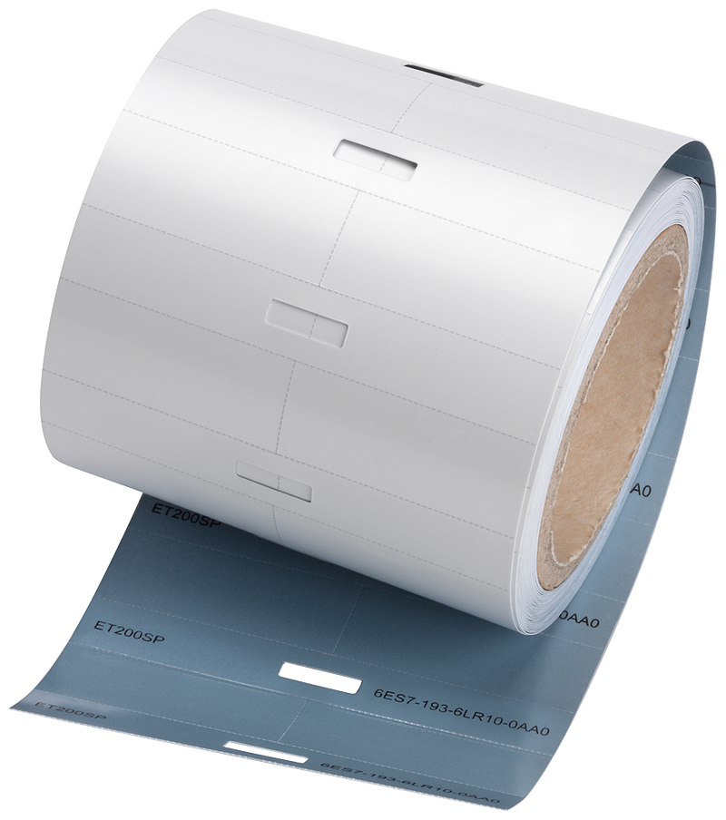 SIEMENS 6ES7193-6LR10-0AA0 SIMATIC ET 200SP Labeling strips, foil light gray Role of 500 strips