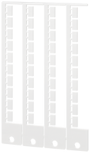 SIEMENS 6ES7194-2BA00-0AA0 SIMATIC ET 200AL Identification labels 10 mm x 5 mm, RAL 9016