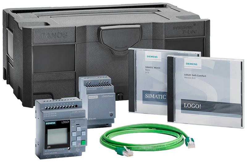 SIEMENS 6ED1057-3BA01-0AA8 LOGO! Starterkit 12/24RCE Packed in TANOS Box