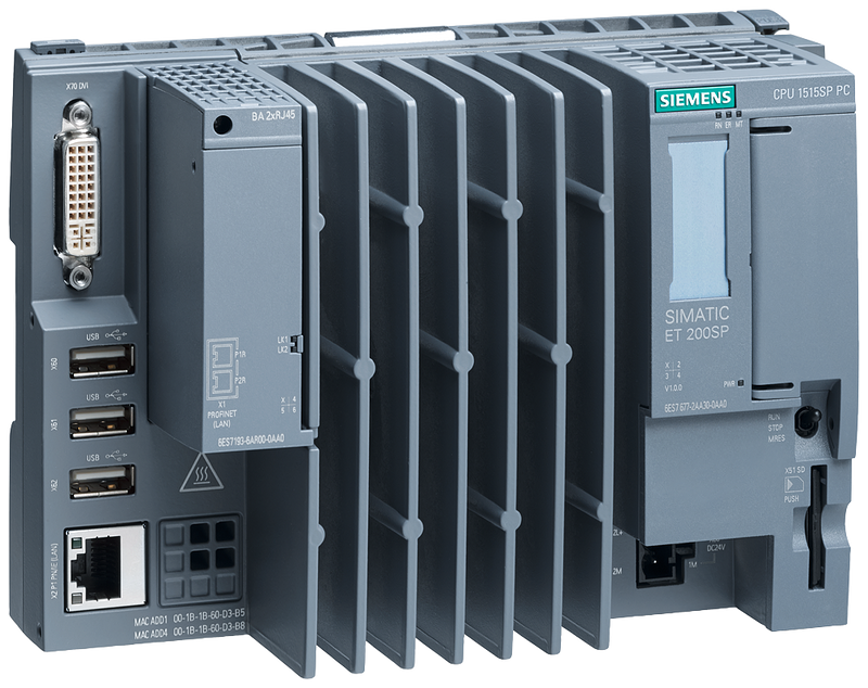SIEMENS 6ES7677-2AA41-0FL0 SIMATIC ET 200SP CPU 1515SP PC HMI 512PT, 4 GB, 64 bit