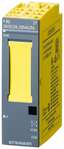SIEMENS 6ES7136-6RA00-0BF0 SIMATIC ET 200SP F-RQ 24 ... 48VDC/24 ... 230VAC/5A ST