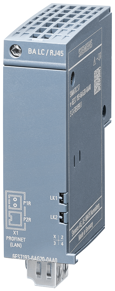 SIEMENS 6ES7193-6AG20-0AA0 SIMATIC ET 200SP BA LC/RJ45