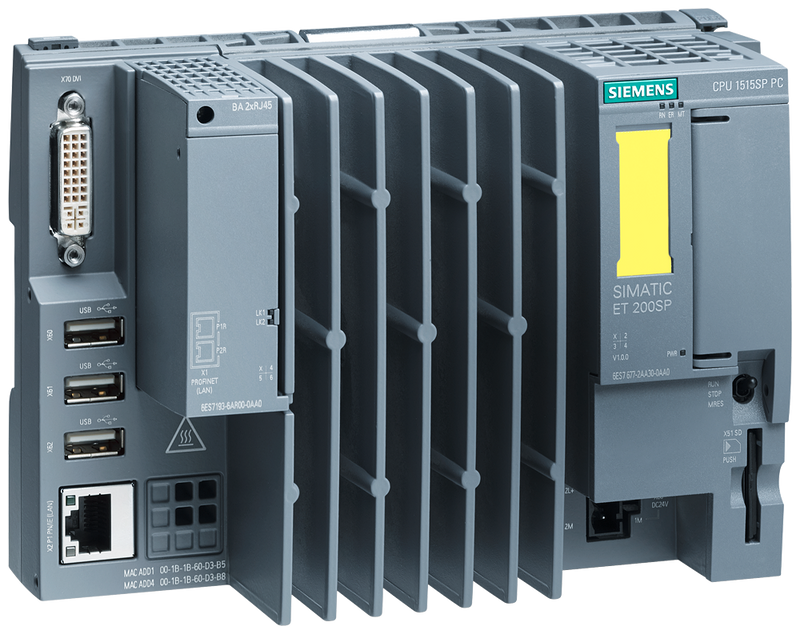 SIEMENS 6ES7677-2FA41-0FK0 SIMATIC ET 200SP CPU 1515SP PC F HMI 128PT, 4 GB, 64 bit