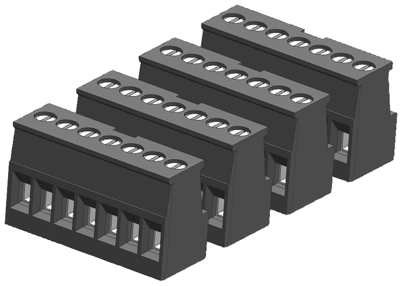 SIEMENS 6ES7292-1AG30-0XA0 SIMATIC S7-1200 Tin-plated joint block 7 pins, screw PU 4