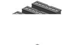 SIEMENS 6ES7292-2AG40-0XA0 SIMATIC S7-1200 Tin-plated joint block 7 pins, keyed right, push-in PU 4