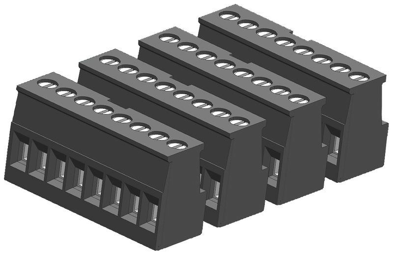 SIEMENS 6ES7292-1AH30-0XA0 SIMATIC S7-1200 Tin-plated joint block 8 pins, screw PU 4