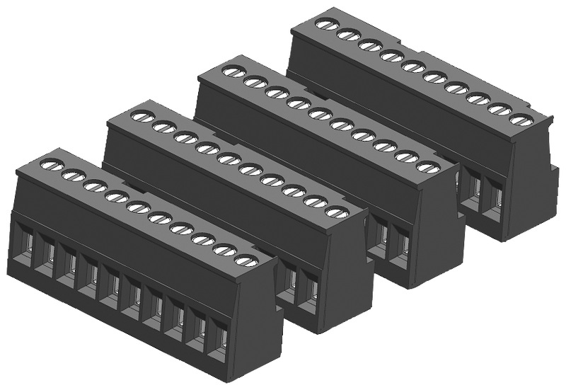 SIEMENS 6ES7292-1AK30-0XA0 SIMATIC S7-1200 Tin-plated joint block 10 pins, screw PU 4