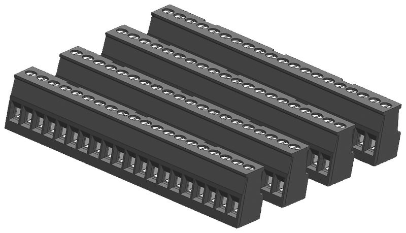 SIEMENS 6ES7292-1AV30-0XA0 SIMATIC S7-1200 Tin-plated joint block 20 pins, screw PU 4