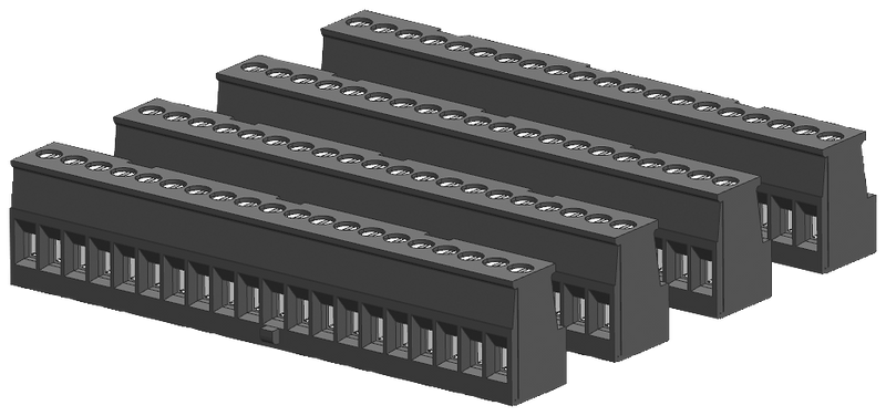 SIEMENS 6ES7292-2AV30-0XA0 SIMATIC S7-1200 Tin-plated joint block 20 pins, push-in PU 4