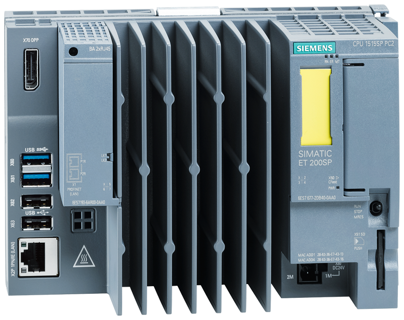 SIEMENS 6ES7677-2SB42-0GL0 SIMATIC ET 200SP CPU 1515SP PC2 F HMI 512PT, 8 GB, 64-bit