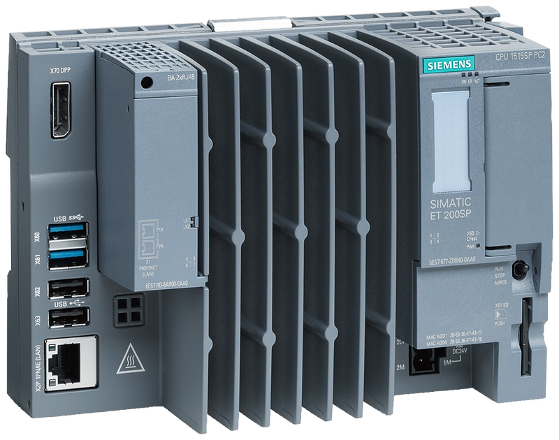 SIEMENS 6ES7677-2VB42-0GM0 SIMATIC ET 200SP CPU 1515SP PC2 T HMI 2048PT, 8 GB, 64-bit