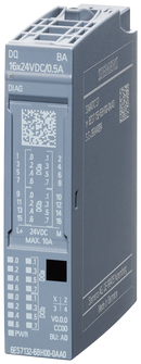 SIEMENS 6ES7132-6BH00-0AA0 SIMATIC ET 200SP DQ 16x24VDC/0.5A BA