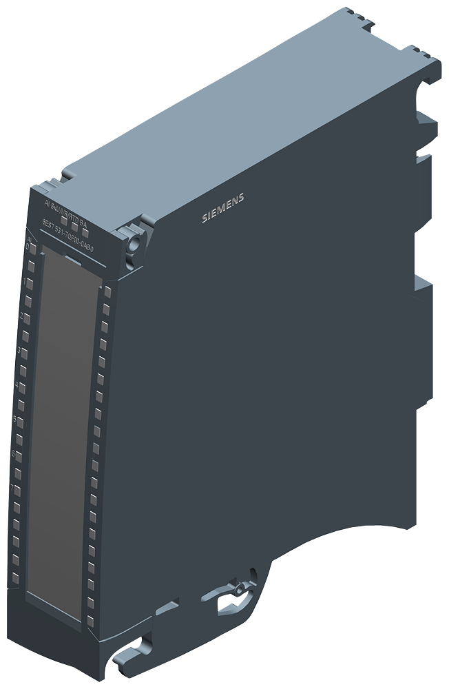 SIEMENS 6ES7531-7QF00-0AB0 SIMATIC S7-1500 AI 8xU/I/R/RTD BA 35 mm Incl. power supply element, shield bracket, and shield terminal