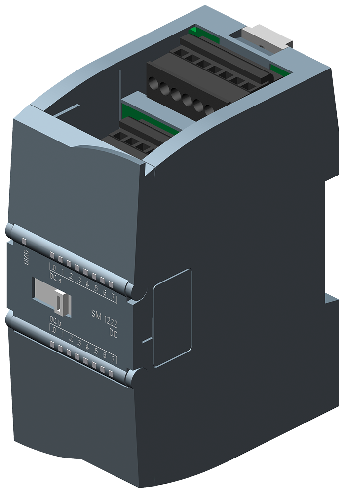 SIEMENS 6ES7222-1BH32-0XB0 SIMATIC S7-1200 SM 1222, DQ 16x24 V DC/0.5 A