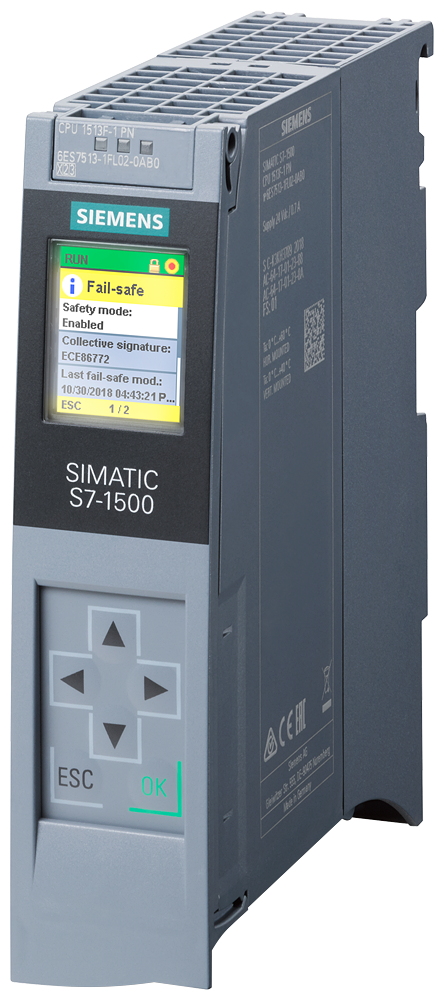SIEMENS 6ES7513-1FM03-0AB0 SIMATIC S7-1500 CPU 1513F-1 PN