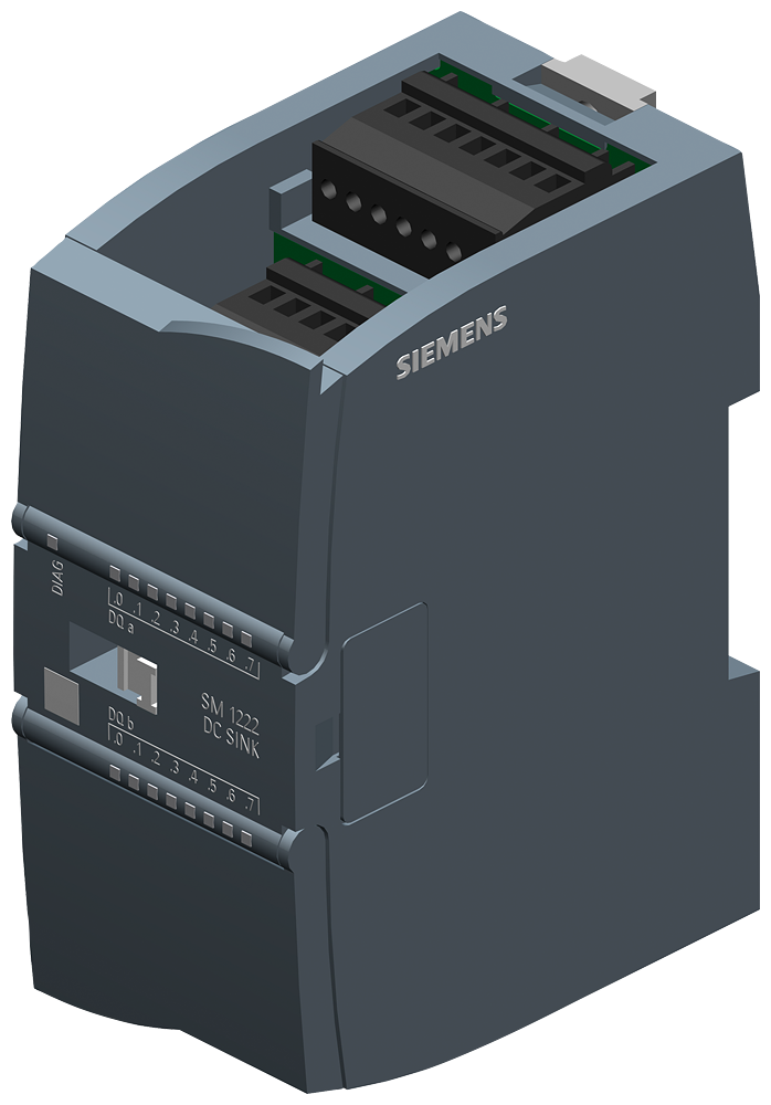 SIEMENS 6ES7222-1BH32-1XB0 SIMATIC S7-1200 SM 1222, DO 16x 24 V DC/0.5 A Sink
