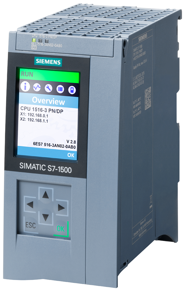 SIEMENS 6AG2516-3AN02-4AB0 SIPLUS S7-1500 CPU 1516-3 PN/DP RAIL with conformal coating based on 6ES7516-3AN02-0AB0