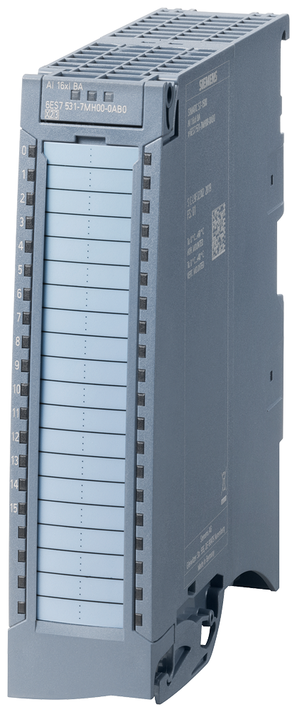 SIEMENS 6ES7531-7MH00-0AB0 SIMATIC S7-1500 AI 16xI BA 35 mm Incl. power supply element, shield bracket, and shield terminal