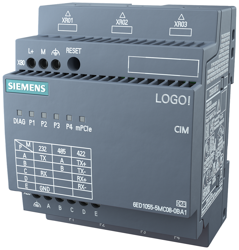 SIEMENS 6ED1055-5MC08-0BA1 LOGO! CIM For LOGO! 8