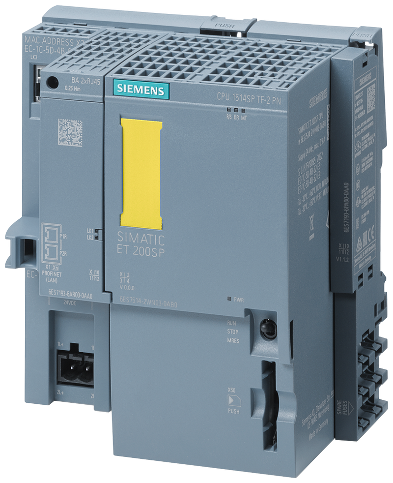 SIEMENS 6ES7510-1SK03-0AB0 SIMATIC ET 200SP CPU 1510SP F-1 PN