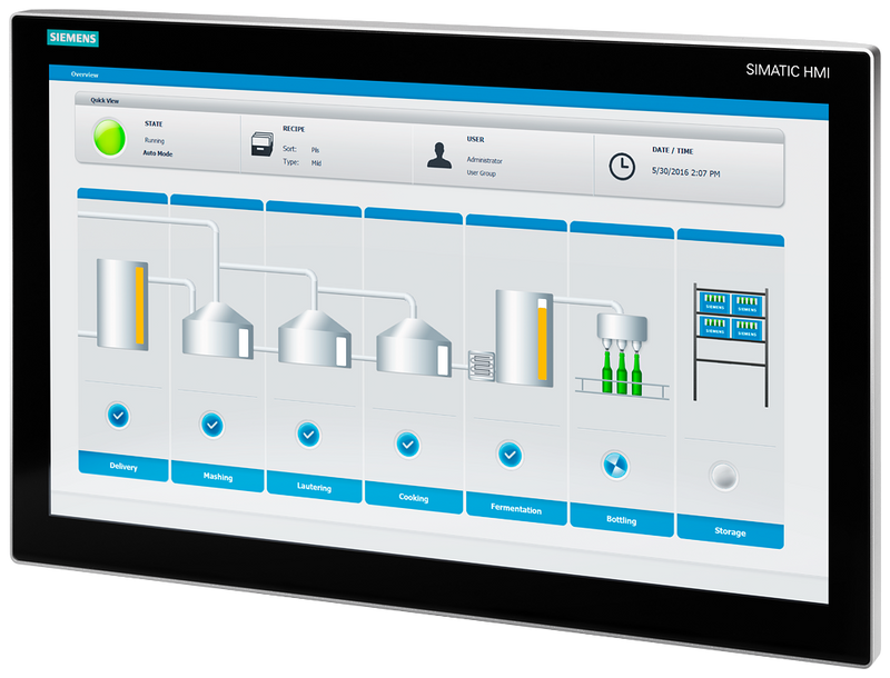SIEMENS 6AV78635MA002NA0 SIMATIC IPC IFP1500 V2 15 multi-touch