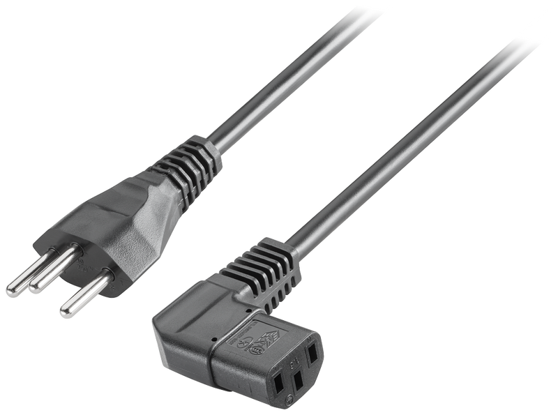 SIEMENS 6ES7900-1CA00-0XA0 SIMATIC HMI Cable for non-heating apparatus 90°, 110/230 V DC For Switzerland