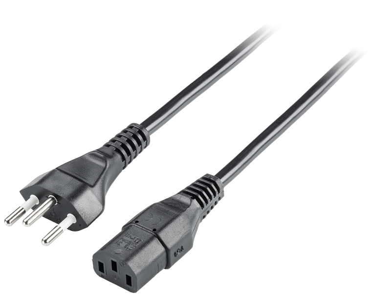 SIEMENS 6ES7900-0CA00-0XA0 SIMATIC HMI Cable for non-heating apparatus 180°, 110/230 V DC For Switzerland
