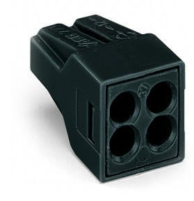 WAGO 773-514 PUSH WIRE® connector for solid and stranded conductors