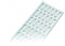 WAGO 757-001 Marking strips white