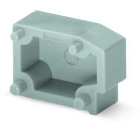 WAGO 235-701 Spacer for doubling the pin spacing, gray
