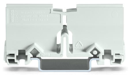 WAGO 773-331 Mounting carrier for Ex applications 773 Series - 2.5 mm² / 6 mm², light gray