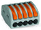 WAGO 222-415 CLASSIC Splicing Connector for all conductor types, gray