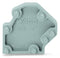 WAGO 745-3138 Spacer for extending the pin spacing 2.5 mm thick, gray