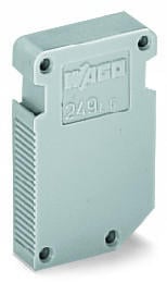 WAGO 249-146 L-type spacer module modular for bridging over, gray