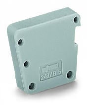 WAGO 249-107 B-type spacer module modular for bridging over, gray