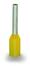 WAGO 216-301 Ferrule Sleeve for 0.25 mm² / AWG 24 insulated, yellow