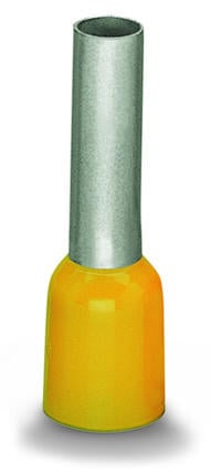 WAGO 216-288 Ferrule Sleeve for 6 mm² / AWG 10 insulated, yellow